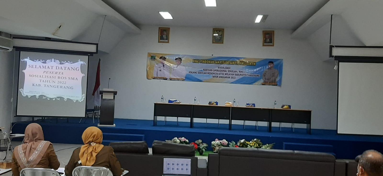 Sosialisasi Promosi Untara Kepada Musyawarah Kerja Kepala Sekolah (MKKS) Kab. Tangerang