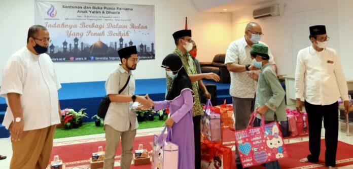 UNTARA DPC KWRI Kabupaten Tangerang Berikan Bantuan Sembako Untuk Lansia Dan Santuni Anak Yatim Piatu